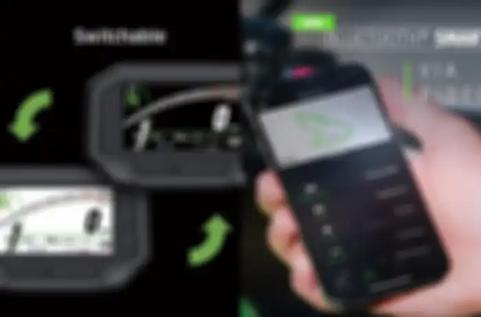Panel instrumen Kawasaki Ninja 650 2020 bisa konek smartphone