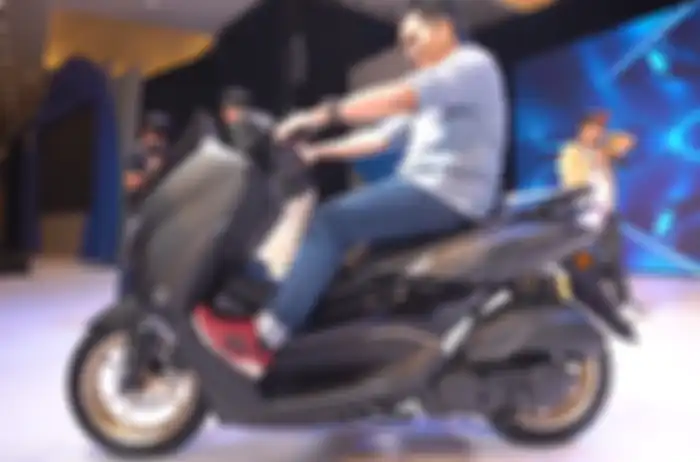 Posisi riding Yamaha NMAX 2020 tetap santai