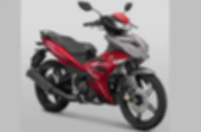 Yamaha MX King 150 pakai warna Aggresive Red
