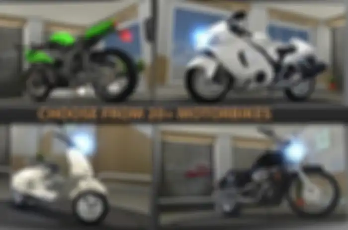 Pilihan motor Traffic Rider sampai 29 unit