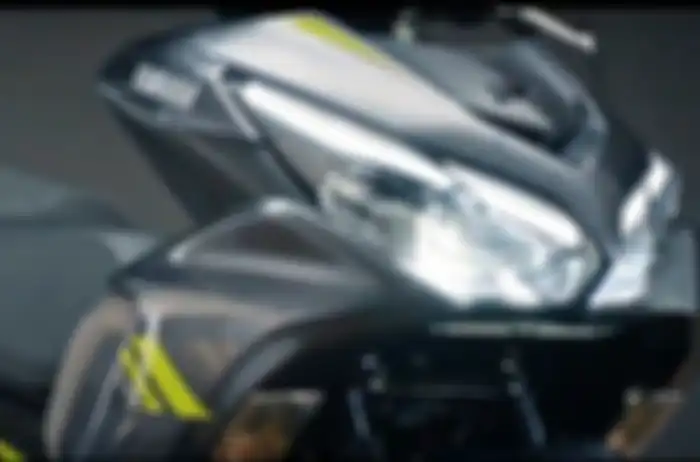 Desain reflektor baru All New Yamaha Aerox 155 Connected 2020