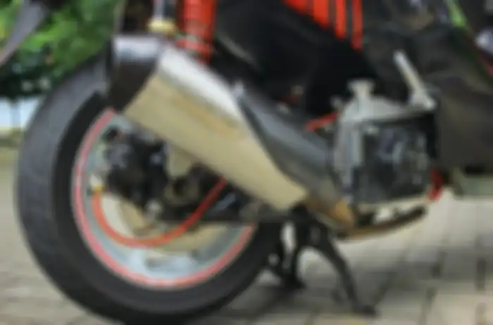 Ilustrasi. Knalpot Arrow di Yamaha NMAX.