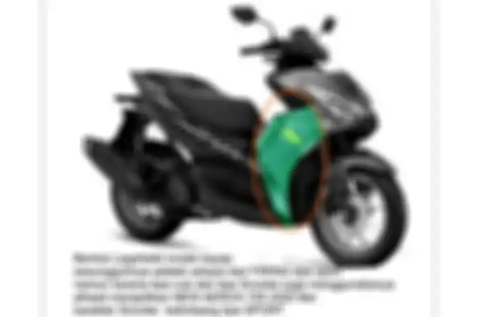 Leg shield Yamaha Aerox baru disebut Mang No lebih ke arah scooter dibanding sport