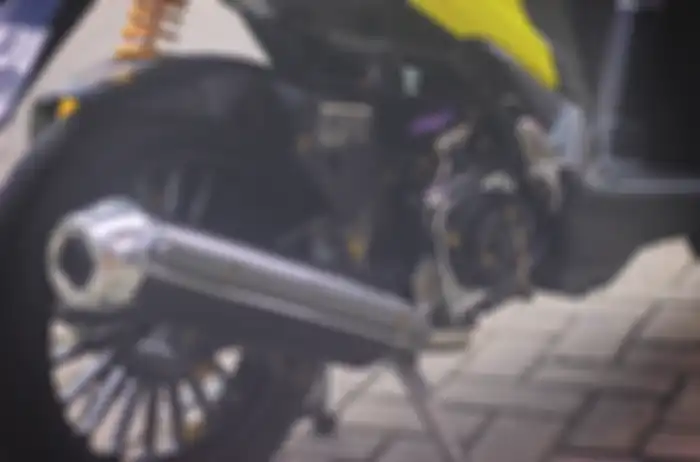 Knalpot CMS gen 1 langka buat Honda Vario 125