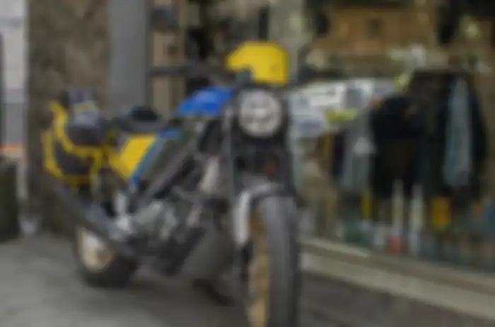 Yamaha XSR 155 konsep Overlander dari Pickers Store