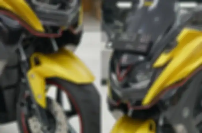 Winglet di body kit Yamaha NMAX Lent Automodified