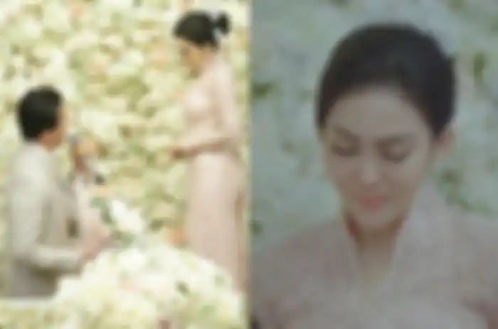 Tangis Syahrini Tersimpan Dalam - Dalam Di Balik Senyumnya Saat Dilamar Reino Barrack