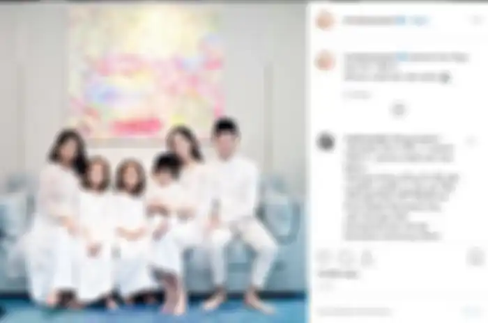 Potret keluarga Ririn Dwi Ariyanti dan Aldi Bragi