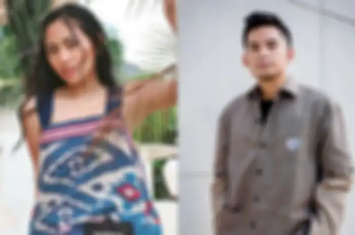 Kolase foto Rachel Vennya dan Niko Al Hakim 