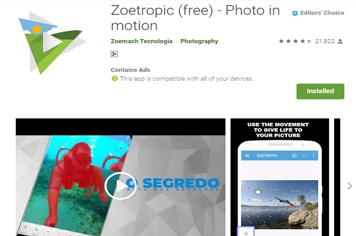 Zoetropic