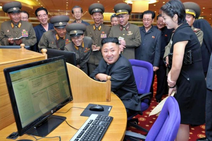 Pemimpin Korea Utara Kim Jong Un.
