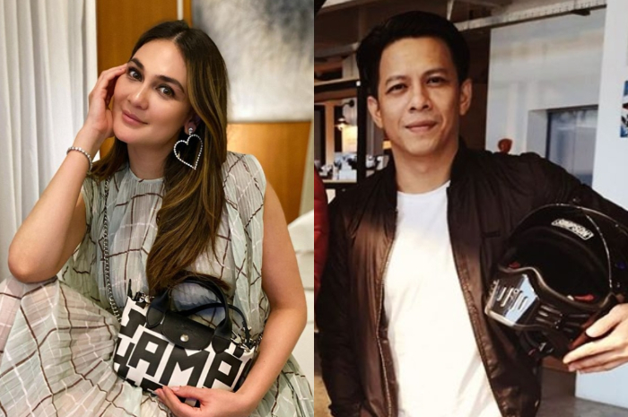 Kolase foto Luna Maya yang masih ingin menjalin Silaturahmi dengan Ariel Noah    