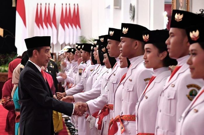Link live streaming upacara bendera HUT KE-75 RI  
