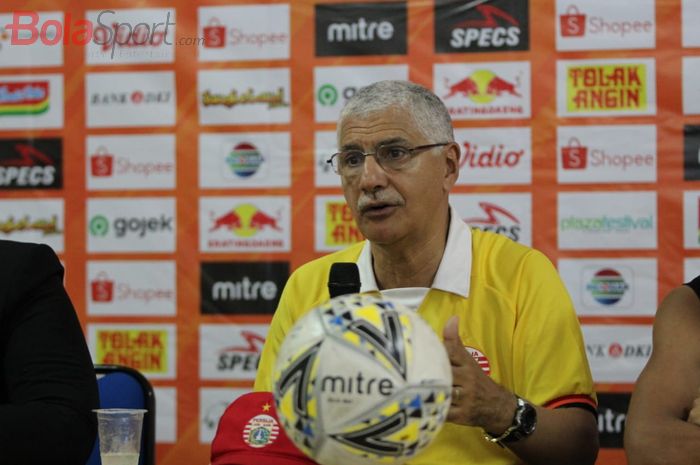 Pelatih Persija Jakarta, edson Tavares.