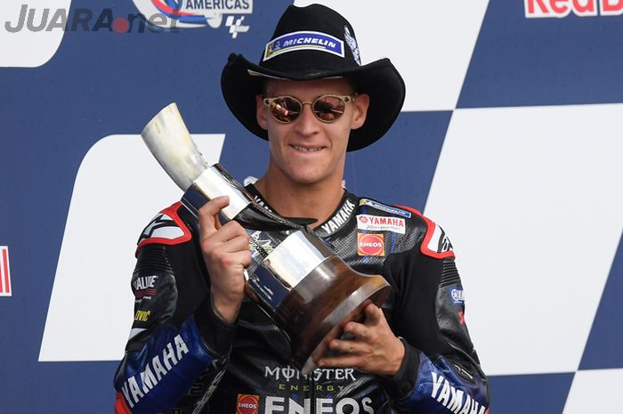 Kalau Fabio Quartararo bisa juara dunia MotoGP 2021 bakal senang banget bisa nyamain rekor pembalap idolanya, Valentino Rossi