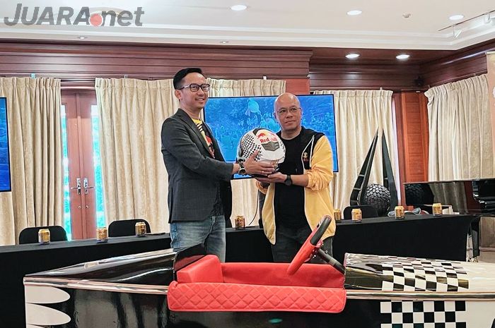Konferensi Pers Lomba Kereta Peti Sabun 2023, yang digelar di Senopati, kawasan Jakarta Selatan, Rabu (10/8/2023).