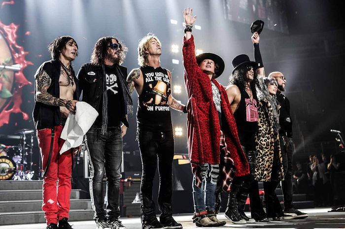 Pertunjukan Guns N' Roses di Jakarta pada tanggal 8 November 2018, Jakarta menjadi kota pembuka untuk konser kali ini.