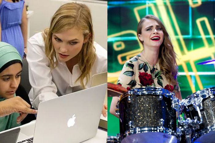 Karlie Kloss - Cara Delevingne