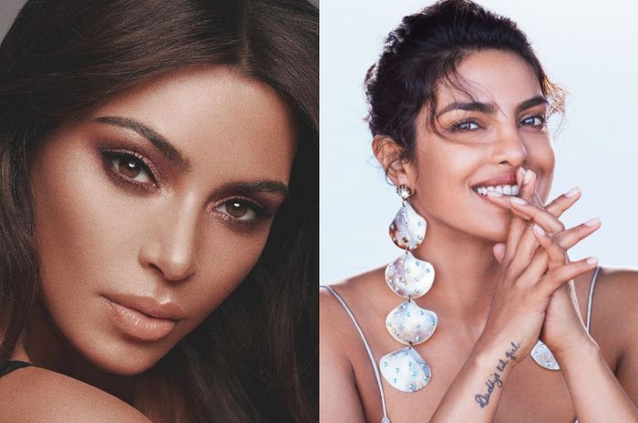 Adu fashion Priyanka Chopra dan Kim Kardashian
