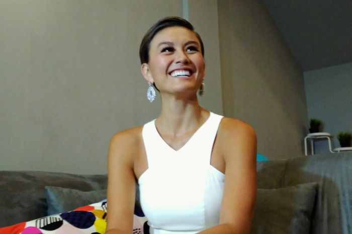 Agnez Mo saat ditemui Grid.ID di kawasan Kedoya, Jakarta Barat, Selasa (9/10/2018).