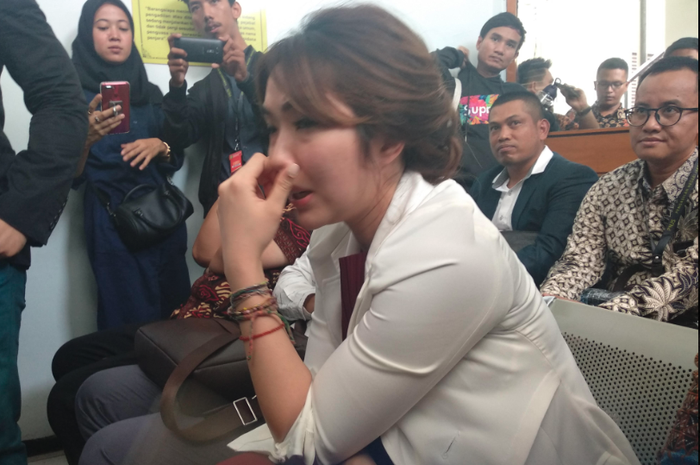 Gisella Anastasia hadiri sidang perceraian  yang digelar hari ini Rabu (12/12/2018) di Pengadilan Ne