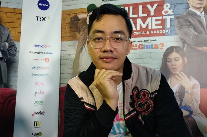 Dennis Adhiswara saat Grid.ID temui di kawasan Epicentrum, Kuningan, Jakarta Selatan, Selasa (11/12/2018).