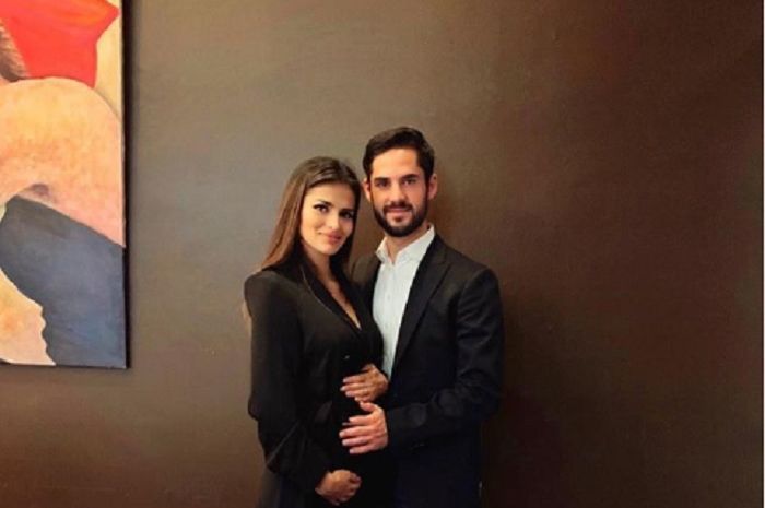 Pemain Real Madrid, Isco dan kekasihnya Sara Salamo.