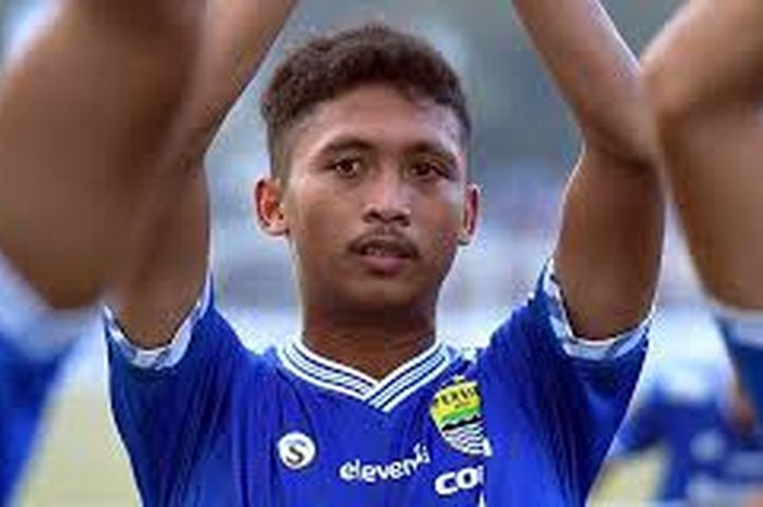 Pemain muda Persib Bandung, Ilham Qolba saat tampil melawan PSKC Kota Ciamis dalam laga 128 besar Piala Presiden 2018 di Stadion Wiradadaha, Kota Tasikmalaya, Rabu (15/8/2018).