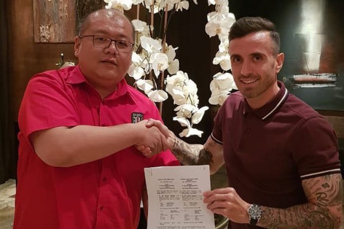 Paulo Sergio resmi dikontrak Bali United untuk musim 2019.