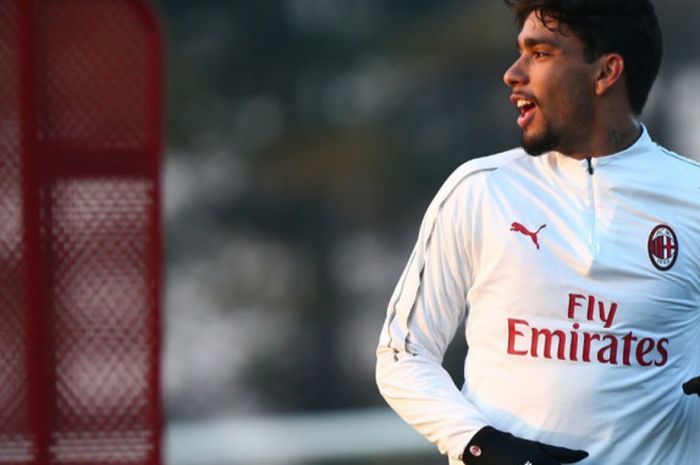 Lucas Paqueta, andalan AC Milan pasca-kepergian Gonzalo Higuain.