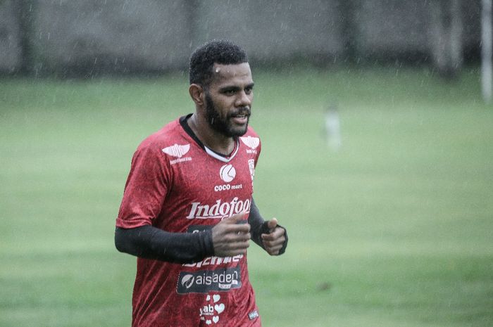 Pemain sayap Bali United, Yabes Roni Malaifani.