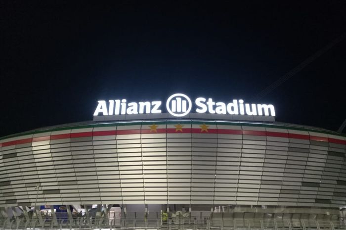 Suasana markas Juventus, Allianz Stadium.