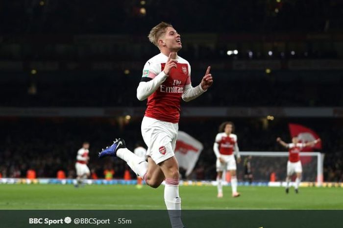 Gelandang Arsenal, Emile Smith Rowe.