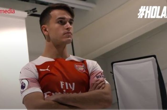 Gelandang baru Arsenal, Denis Suarez.