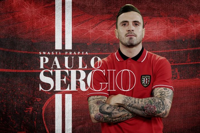 Paulo Sergio resmi jadi pemain baru Bali United.