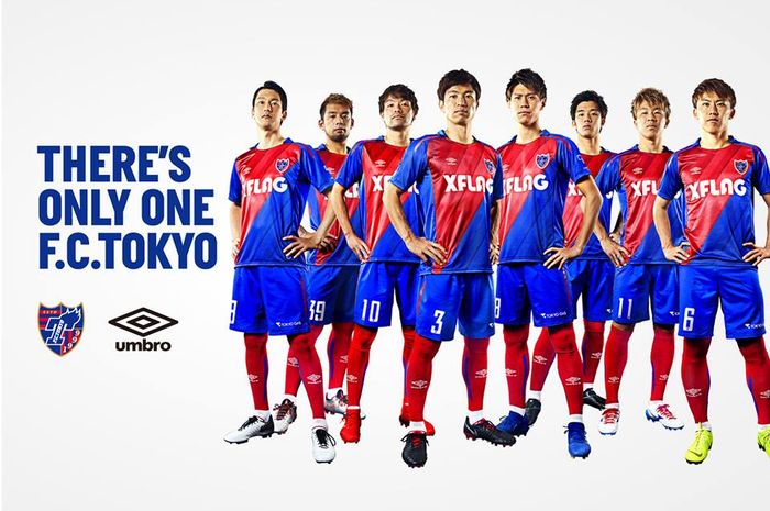 FC Tokyo memamerkan jersey terbaru mereka untuk musim 2019.