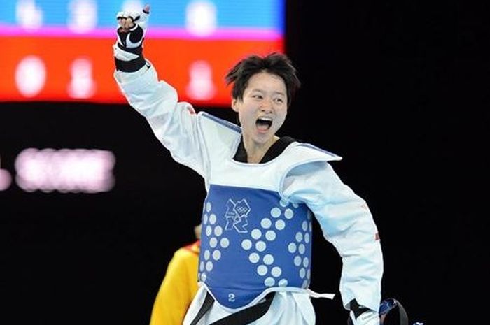 Wu Jingyu (Tiongkok), atlet taekwondo peraih emas Olimpiade Beijing &amp; London.