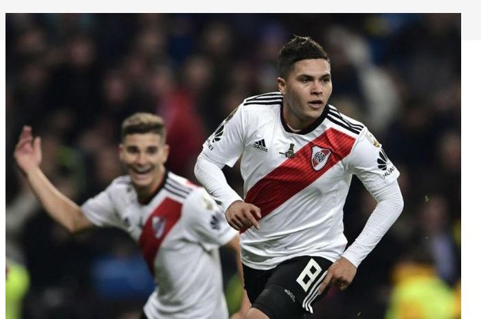 Gelandang River Plate, Juan Fernando Quintero.