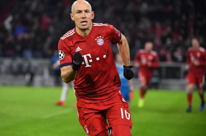 Pemain veteran Bayern Muenchen, Arjen Robben mengatakan Anfield adalah 