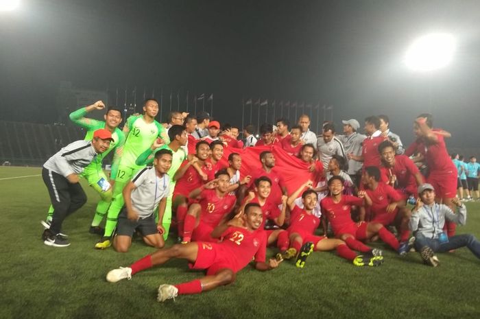 Timnas U-22 Indonesia meraih gelar juara Piala AFF U-22 2019.