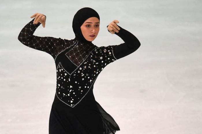 Ice Skater asal Uni Emirat Arab, Zahra Lari