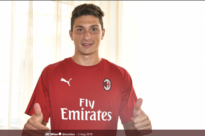 Bek AC Milan, Mattia Caldara.