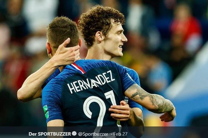 Bek timnas Prancis, Benjamin Pavard mengajak rekannya, Lucas Hernandez, pindah ke Bayern Muenchen.