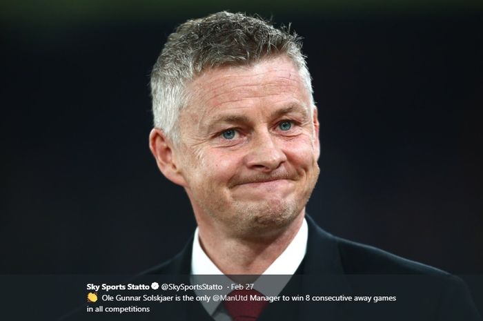 Pelatih interim Manchester United, Ole Gunnar Solskjaer