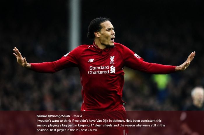 Bek tengah Liverpool, Virgil van Dijk