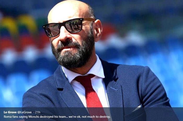 Direktur Olahraga AS Roma, Monchi, kembali ke Sevilla pada pertengahan musim ini.