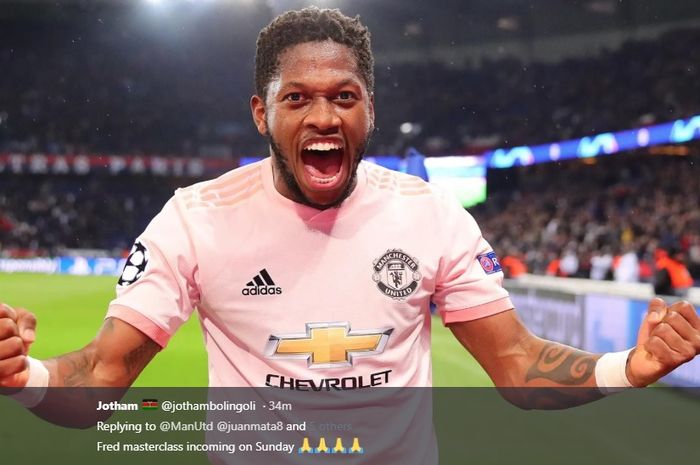 Gelandang Manchester United, Fred.