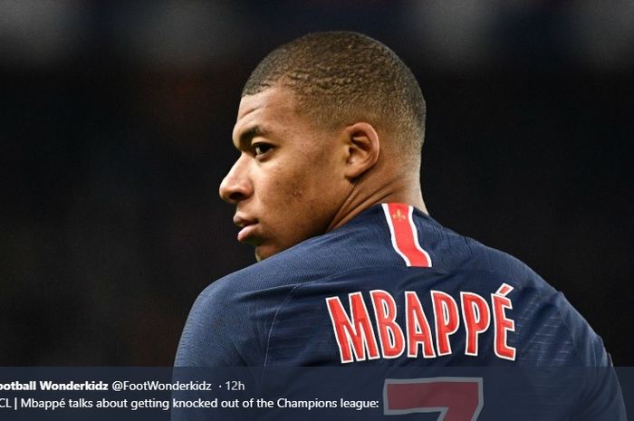 Penyerang muda Paris Saint-Germain, Kylian Mbappe