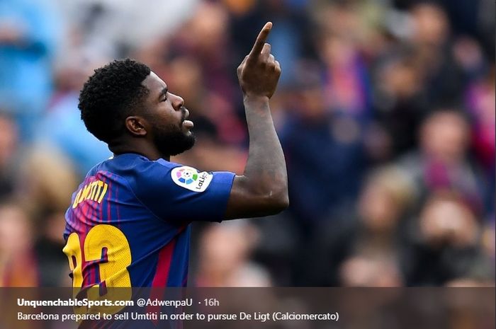 Bek tengah Barcelona, Samuel Umtiti