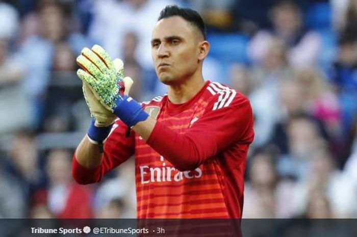 Penjaga gawang Real Madrid asal Kosta Rika, Keylor Navas.